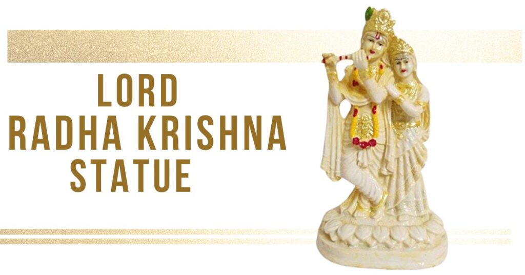 lord Radha Krishna statues